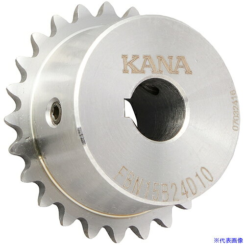 オレンジブック トラスコ中山　TRUSCOKANA セミF NK15B23 D14 K5X2.3 2M6(120) 〔品番:NK15B23D14F〕[ 注番:7420784]特長●標準下孔品にKANA独自の規格寸法の加工を施した追加工サービス。用途●駆動用・搬送用ローラチェーンと組み合わせて、産業機械や各種搬送設備など幅広い分野に。仕様●歯数：23●外径(mm)：37.5●軸穴径(mm)：14●ボス径：28●ボス長さ：14●キー溝：5X2.3●タップ：2M6(120)●ピッチ径：34.976仕様2●形状：削出仕様●加工内容：軸穴径・キー溝(新JISキー)・タップ2か所材質/仕上●機械構造用炭素鋼セット内容/付属品注意原産国（名称）中国JANコード本体質量70gオレンジブック トラスコ中山　TRUSCOKANA セミF NK15B23 D14 K5X2.3 2M6(120) 〔品番:NK15B23D14F〕[注番:7420784][本体質量：70g]分類》メカトロ部品》軸受・駆動機器・伝導部品》スプロケット☆納期情報：メーカー取り寄品（弊社より発送）