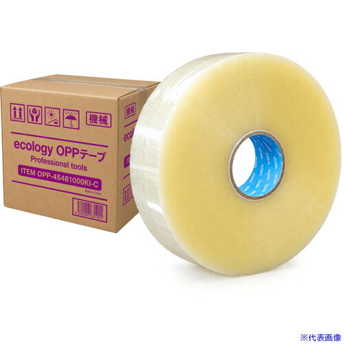 ■サンキープ OPPテープ 透明 60μ×48mm×1000m 6巻 長尺 STRONG&ECOLOGY OPP60481000KIC(7465989)×6[送料別途お見積り][法人限定][掲外取寄]
