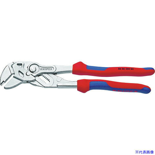 ■KNIPEX プライヤーレンチ 250mm 航空機仕様 8605250S5(7521693)