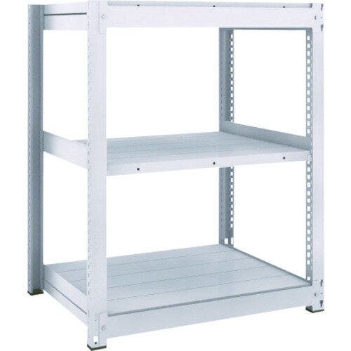 オレンジブック トラスコ中山　TRUSCOTRUSCO TUG型中量棚600kg単体型 1255X626XH1200 3段 〔品番:TUG60044L3〕[ 注番:7559402]特長●完全ボルトレス構造のため、工具なしで組み替え・段替えが...