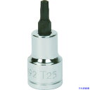 ■WILLIAMS 3/8ドライブ いじり防止トルクスビットソケット T27 JHW35193(7575882)