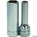 ■WILLIAMS 3/8ドライブ ディープソケット 6角 6mm JHWBMD606(7578938)
