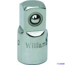 ■WILLIAMS ソケットアダプター 1/4ドライブ 1/4F×3/8M 差込角凹6.35×凸9.5mm JHWMB130(7579969)