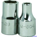 ■WILLIAMS 1/4ドライブ ショートソケット 6角 4mm JHWMM604(7580029)
