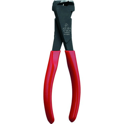 オレンジブック トラスコ中山　TRUSCOKEIBA エンドニッパ 喰切(ヨーロピアンタイプ) 150 〔品番:E806〕[ 注番:7607938]特長●刃部と支点の距離が短いためラクに切断できます。●神戸製鋼所製オリジナル高級鋼材「マルトロイ［［R1］］」を使用しています。用途●壁面から飛び出た釘等を切る用途に。仕様●全長(mm)：165●刃表面形状：強力刃●切断能力(mm)硬線：φ2.0●切断能力(mm)軟線：φ2.6仕様2●強力刃材質/仕上●マルトロイ［［R1］］(KA70CRF2)●グリップ：ポリ塩化ビニールセット内容/付属品注意原産国（名称）日本JANコード4962537202806本体質量230gオレンジブック トラスコ中山　TRUSCOKEIBA エンドニッパ 喰切(ヨーロピアンタイプ) 150 〔品番:E806〕[注番:7607938][本体質量：230g]《包装時基本サイズ：213×75×40》〔包装時質量：240g〕分類》手作業工具》プライヤー・ニッパ・ピンセット》ニッパ☆納期情報：仕入れ先通常在庫品 (欠品の場合有り)