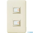 ■Panasonic フルカラー埋込ほたるダブルスイッチB WNP5251MWP(7632363)