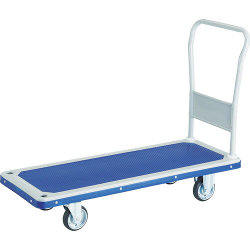 ■TRUSCO プレス製台車 ドンキーカート 固定式1190×440 402N(7645155)[送料別途お見積り][法人限定][メ..