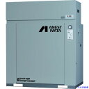 ■アネスト岩田 レシプロコンプレッサー(給油式) パッケージコンプレッサ D付 5.5KW 60Hz 吐出圧力0.7～0.85MPa CLP55EF8.5DM6(7695195) 法人 事業所限定 直送元