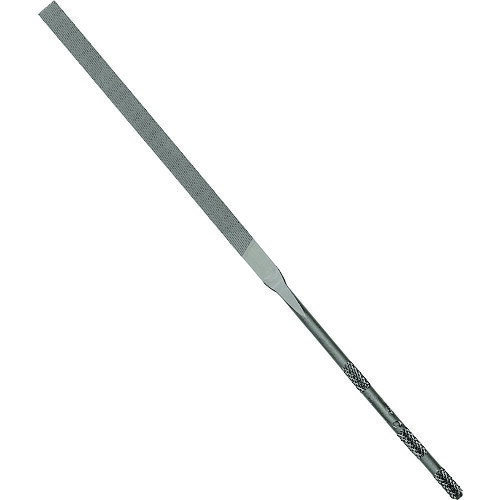 オレンジブック トラスコ中山　TRUSCOVallorbe ニードルヤスリ 平 160mm #4 〔品番:LA24011604〕[ 注番:7769300]特長●スイス製の高品質なヤスリです。●クロム鋼から作られており、高い耐久性と精度に優れた平行度を実現します。●バローベ社は、1899年創業以来、スイスの精密機械式時計や、宝飾など手作りの歴史を支えてきました。●優れた機能やデザインは今なお定評があり、多くの人々に愛用されています。●多様化するニーズに対応し、形状、サイズ、目の粗さなど多様な製品を揃えています。用途●鉄をはじめ、あらゆる金属の加工に。仕様●仕上がりタイプ：＃4●全長(mm)：160●刃長(mm)：80●刃幅(mm)：5.4●刃厚(mm)：1.2●形状：平●柄部φ(mm)：3.2仕様2●ヤスリ目の粗さ：#0(25cuts/cm 中目〜細目相当)、#2(38cuts/cm 細目〜油目相当)、#4(56cuts/cm 精密ヤスリ相当)材質/仕上セット内容/付属品注意原産国（名称）スイスJANコード4518007874068本体質量10gオレンジブック トラスコ中山　TRUSCOVallorbe ニードルヤスリ 平 160mm #4 〔品番:LA24011604〕[注番:7769300][本体質量：10g]《包装時基本サイズ：160×17×2》〔包装時質量：10g〕分類》電動・油圧・空圧工具》研削研磨用品》ヤスリ☆納期情報：仕入れ先通常在庫品 (欠品の場合有り)