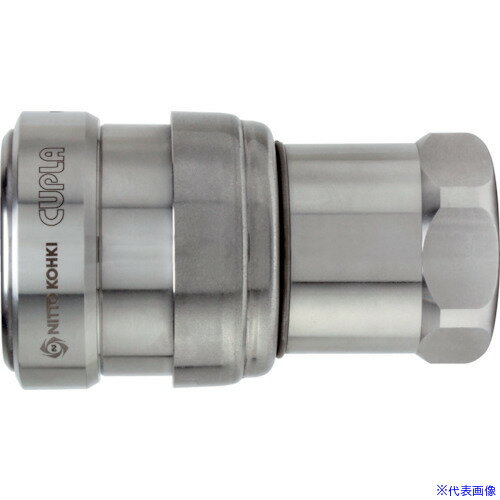 ������ �������ԥ륫�ץ� ���ƥ�쥹�� �˥ȥ�르��NBR(SG)���¦���ե�����R1/4(42815) ZEL2SSUSNBR(7781059)