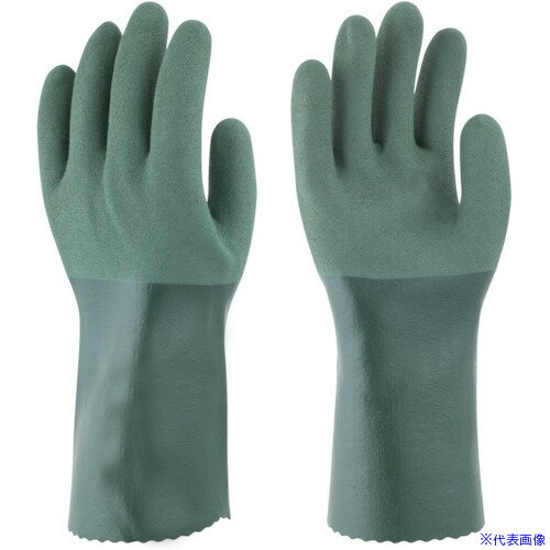■トワロン ニトリルゴム手袋 耐油トワロンハードロング M 566M(7808950)(4.0)