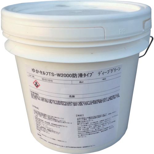 ■シロキ ゆかセルフ 防滑タイプ ディープグリーン 4KG 7760218(7840284)[法人限定][外直送元]