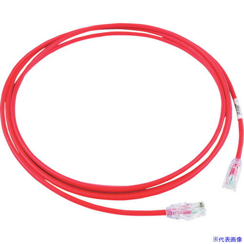 ��PANDUIT ���ƥ���6A�ٷ¥ѥå������� 3m �� UTP28X3MRD UTP28X3MRD(7853670)