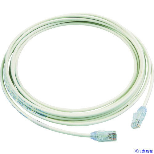 ��PANDUIT ���ƥ���6A�ٷ¥ѥå������� 5m ���եۥ磻�� UTP28X5M UTP28X5M(7853700)