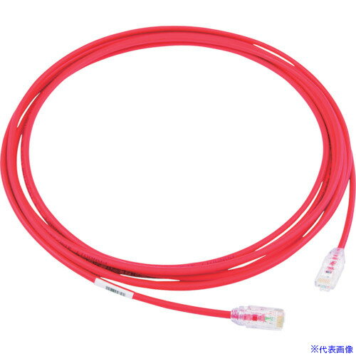 ��PANDUIT ���ƥ���6A�ٷ¥ѥå������� 5m �� UTP28X5MRD UTP28X5MRD(7853726)