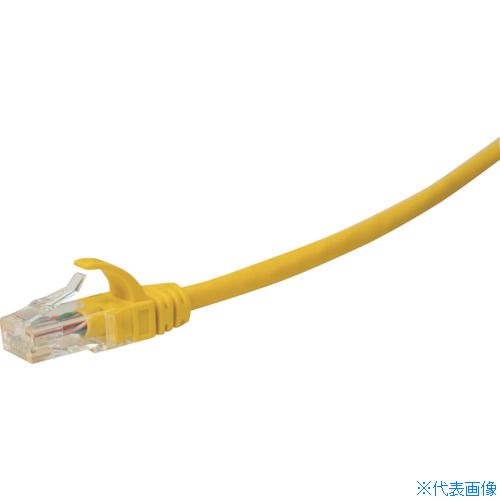 ■コーニング Cat5e UTPパッチコード3m 黄 VOL5EUPBL3YL(7876131)