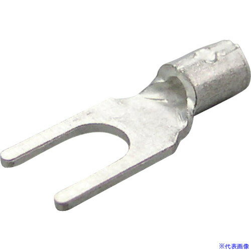■ニチフ 裸圧着端子 Y形 (1Pk(個)＝100個入) 0.3Y5(7893108)