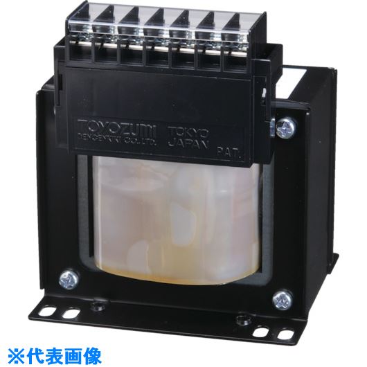 オレンジブック トラスコ中山　TRUSCO豊澄電源 LD42シリーズ 400V対200V複巻ダウントランス 150VA 〔品番:LD42150E〕[ 注番:7904266]特長●単相、複巻タイプです。●50/60Hz両用になります。●耐電圧は2KVです。●E種絶縁となります。●JIS C-6436適用です。●P-S間シールド付です。●400V対200Vの絶縁トランスで電源ノイズを防ぐのに適しております。●ローコストモデルになります。●400Vを200Vに落とします。仕様●容量(VA)：150●2次電流(A)：0.75仕様2●1次電圧(V)：400(380)-440(415)●2次電圧(V)：200-220(200)●400Vタップに380Vを入力→220Vタップが200Vタップとしてご利用可能。440Vタップに415Vを入力→220Vタップが200Vタップとしてご利用可能。●接続形状：端子台●端子ネジ：M3.5●外形寸法　幅×奥行×高さ(mm)：88×84×101●推奨取付寸法(mm)：78×66●推奨取付ネジ：M4材質/仕上セット内容/付属品注意原産国（名称）日本JANコード本体質量2.1kgオレンジブック トラスコ中山　TRUSCO豊澄電源 LD42シリーズ 400V対200V複巻ダウントランス 150VA 〔品番:LD42150E〕[注番:7904266][本体質量：2.1kg]分類》電子機器》電気・電子部品》変圧器☆納期情報：メーカー取り寄品（弊社より発送）