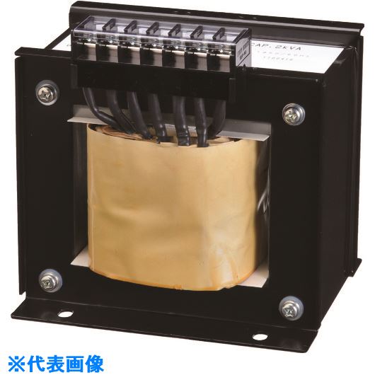 ■豊澄電源 LZ21シリーズ 200V対200V複巻絶縁トランス 3KVA LZ2203KF(7904517)[送料別途お見積り][法人限定][掲外取寄]