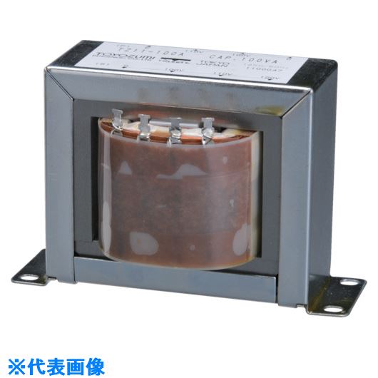 ■豊澄電源 TZ11シリーズ 100V対100V複巻絶縁トランス 60VA TZ11060A(7913648)