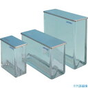 ■カマグ 二槽式展開槽 10X10cm ステンレス蓋付 0225155(7924836)