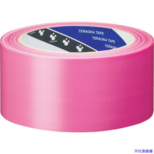 ■TERAOKA P-カットテープ NO.4140 ピンク 50mm×25m 4140P50X25(7939728)
