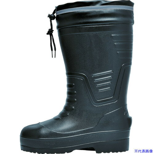 ■XEBEC EVAめちゃ軽防寒長靴 85712 SSS ブラック 8571290SSS(7943237)(4.0)