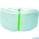 オレンジブック トラスコ中山　TRUSCOユタカメイク ロープ ビニロンSロープ巻物 10φ×200m 〔品番:V10200〕[ 注番:7949481]特長●手触りがよく扱い易い、耐候性、耐久性に優れた強度の強いロープです。用途●各種結束、テント、タープ用など。仕様●色：白●線径(mm)：10●長さ(m)：200●包装形態：バンド掛巻仕様2材質/仕上●ビニロンセット内容/付属品注意原産国（名称）日本JANコード4903599059557本体質量12.4kgオレンジブック トラスコ中山　TRUSCOユタカメイク ロープ ビニロンSロープ巻物 10φ×200m 〔品番:V10200〕[注番:7949481][本体質量：12.4kg]《包装時基本サイズ：420×420×200》〔包装時質量：12400g〕分類》梱包用品》シート・ロープ》ロープ☆納期情報：仕入れ先通常在庫品 (欠品の場合有り)