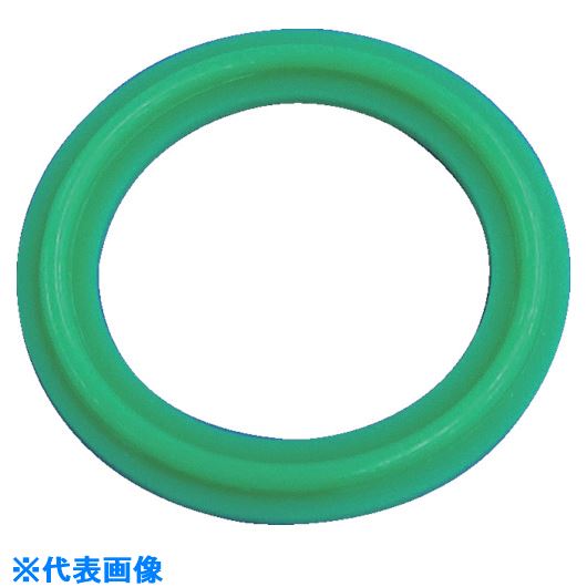 ■フジトク ウルトラシリコン8 ヘルールパッキン 1.5S 緑 ZUS1.5SFG(7951159)[送料別途見積り][法人・事業所限定][掲外取寄]