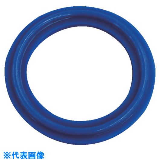 ■フジトク ウルトラシリコン8 ヘルールパッキン 1S 青 ZUS1SB(7951183)[送料別途見積り][法人・事業所限定][掲外取寄]