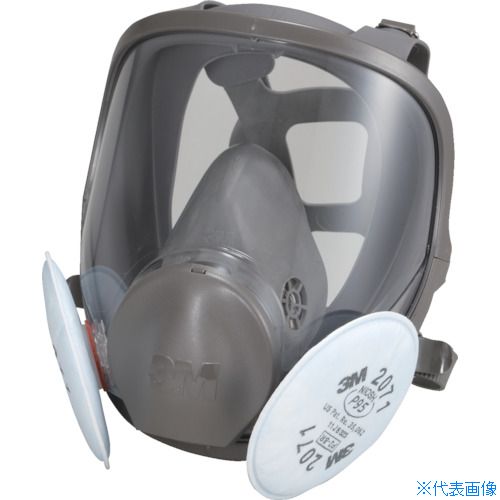 ■3M 取替式防じんマスク 6000F/2071−RL2 Lサイズ 6000F2071RL2L(7952805)