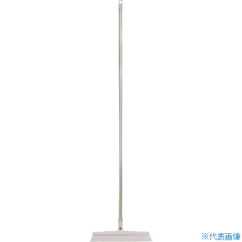 ■BURRTEC バーキュートプラス 衛生管理用ほうき ソフト白1 BCP30−60SUS−SW 1P※ 62603501(7961626)[送料別途お見積り][法人限定][メーカー取寄]