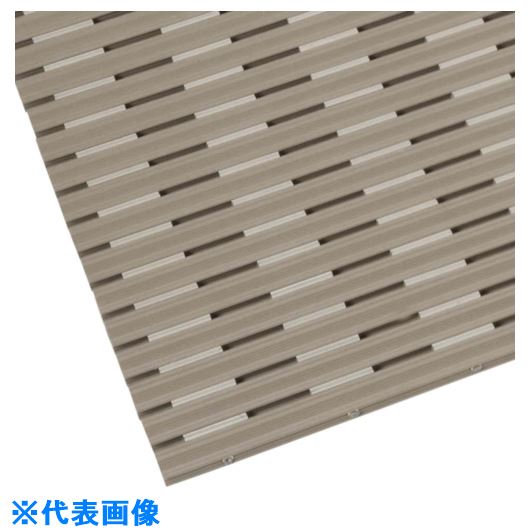 ■ミヅシマ ニュースラインマット 別注計算 グレー グレー 401030(GY)(8020199)[送料別途お見積り][法人限定][外直送]