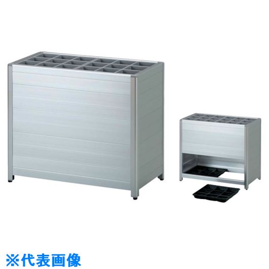 ■ミヅシマ アルミレインスタンド P18 2320011(8020857)[送料別途お見積り][法人限定][外直送]