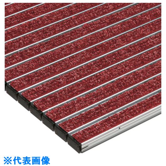 Mats - ■ミヅシマ MSDマット CS22 別注計算 レッド 4190950(8020937)[送料別途見積り][法人・事業所限定][掲外取寄]