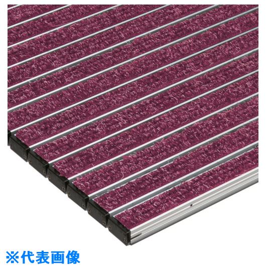 ■ミヅシマ MSDマット CS22 別注計算 ワイン 4190960(8020938)[送料別途見積り][法人・事業所限定][掲外..