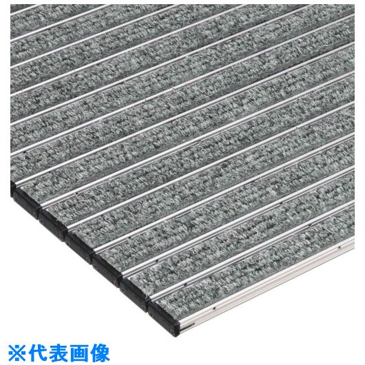 ■ミヅシマ MSDマット CS17 別注計算 グレー 4191240(8020948)[送料別途見積り][法人・事業所限定][掲外取寄]