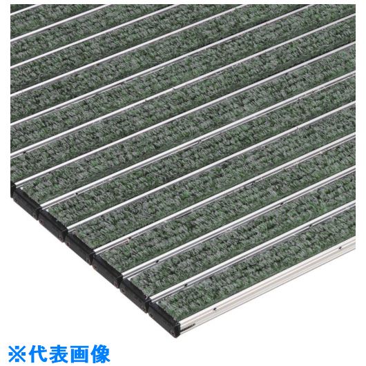 ■ミヅシマ MSDマット CS17 別注計算 グリーン 4191280(8020952)[送料別途見積り][法人・事業所限定][掲外取寄]