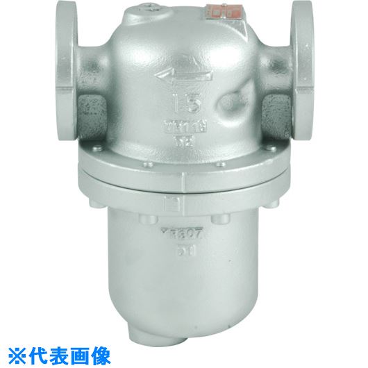 ■YOSHITAKE ドレンセパレーター(フランジ) 25A DS225A(8021334)[送料別途見積り][法人・事業所限定][掲外取寄]