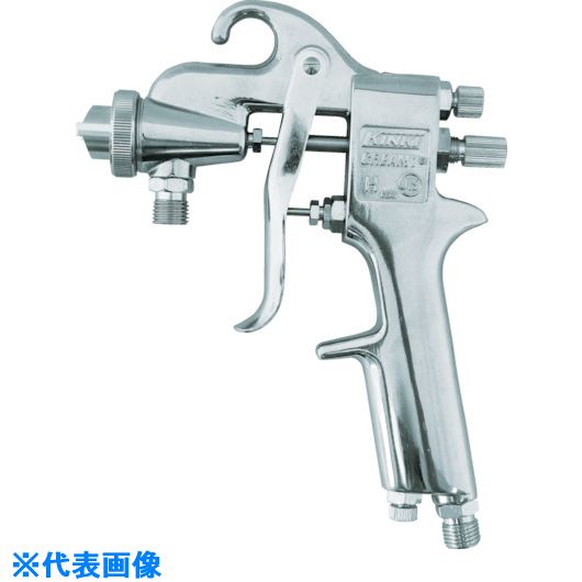 オレンジブック トラスコ中山　TRUSCO近畿 クリーミー加圧式スプレーガン 〔品番:C7Z12〕[ 注番:8050540]特長●専用加圧カップ内部に圧力をかけ高粘度の液体を押し出します。用途●高粘度、ワニス塗装仕様●ノズル径(mm)：1.2●所要圧縮機(kW)：0.75〜●カップ取付口：特殊●エア取込口：G1/4仕様2●加圧式専用カップ要材質/仕上●本体:アルミダイカスト合金●接液部:ステンレス・真鍮・アルミ合金セット内容/付属品●スパナ注意●スプレーガン自体を溶剤につける事は禁止して下さい原産国（名称）日本JANコード本体質量480gオレンジブック トラスコ中山　TRUSCO近畿 クリーミー加圧式スプレーガン 〔品番:C7Z12〕[注番:8050540][本体質量：480g]分類》工事・照明用品》塗装・内装用品》スプレーガン☆納期情報：メーカー取り寄品（弊社より発送）