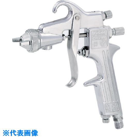 ■近畿 クリーミー重力式スプレーガン ノズル径1.3mm C63A13(8050639)[送料別途お見...