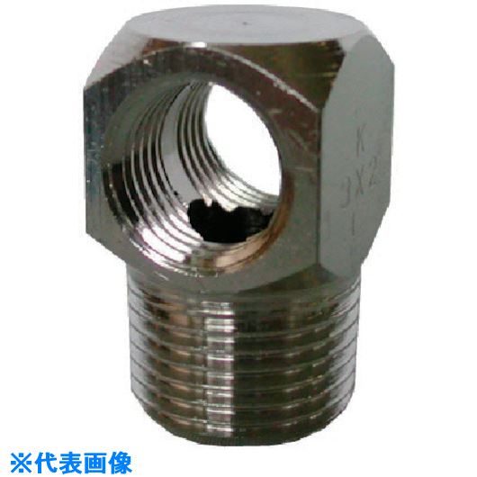 ■近畿 中間異径エアーチーズ 1/4×1/8 NO.569TPT14X18(8050784)[送料別途お見積り][...