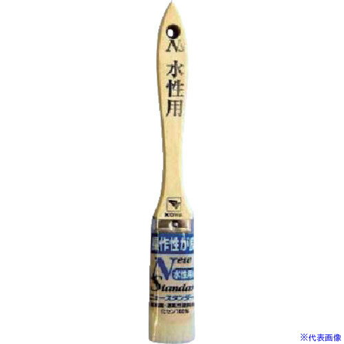 オレンジブック トラスコ中山　TRUSCOKOWA　NS水性用ハケ平1インチ 〔品番:10900〕[ 注番:8066317]特長●水性用で速乾タイプの塗料にも対応します。●平刷毛タイプで塗料をたっぷり含みます。用途●ハケ。仕様●刷毛幅(mm)：25仕様2●水性用ハケ材質/仕上●毛材:化繊100%セット内容/付属品注意原産国（名称）中国JANコード4972883109001本体質量28gオレンジブック トラスコ中山　TRUSCOKOWA　NS水性用ハケ平1インチ 〔品番:10900〕[注番:8066317][本体質量：28g]《包装時基本サイズ：205×72×50》〔包装時質量：28g〕分類》工事・照明用品》塗装・内装用品》刷毛☆納期情報：仕入れ先通常在庫品 (欠品の場合有り)