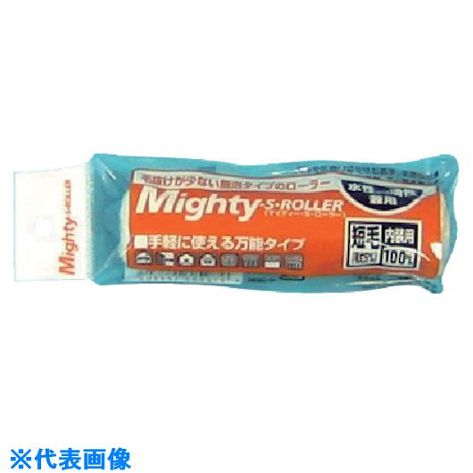 ■KOWA マイティーSローラー短毛5ミリ4インチ(100ミリ) 17770(8066364)×10[送料別途見積り][法人・事業..