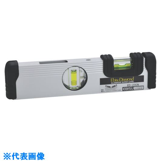 ■エビスダイヤモンド Gレベル・土木用 シルバー 230mm ED23GN(8066686)[送料別途見積り][法人・事業所限定][掲外取寄]