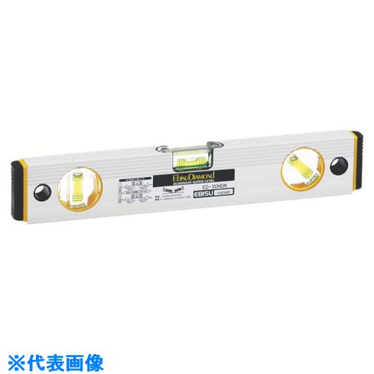 ■エビスダイヤモンド 磁石・45°付ベーシックレベル シルバー 300mm ED30MDN(8066707)