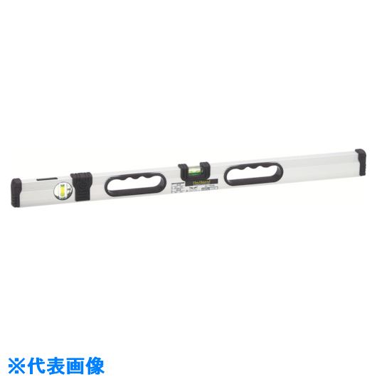 ■エビスダイヤモンド 磁石付Gレベル・土木用 シルバー 750mm ED75GMN(8066780)[送料別途見積り][法人・事業所限定][掲外取寄](4)