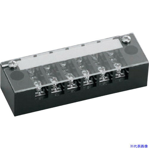 ■サトーパーツ 中継用2列型端子台 ML−20シリーズ 250V−20A 極数3 ML203P(8069508)[送料別途お見積り][法人限定][掲外取寄]