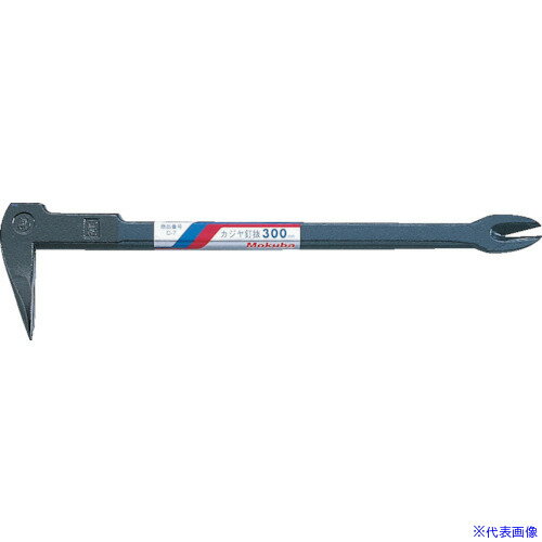 オレンジブック トラスコ中山　TRUSCOモクバ印 釘抜 300mm 〔品番:C7300〕[ 注番:8069872]特長●釘抜きのヘッド部をハンマーで叩くことが出来ます。●頭のとんだ釘や曲がった釘も簡単に抜けます。●特殊規格材料を使用し、独自の熱処理加工で高い耐久性を実現します。用途●釘抜作業に最適仕様●全長(mm)：300●差込幅(mm)：5.0●サイズ(mm)：78×300×13.5仕様2●陳列用フック付材質/仕上●機械構造用炭素鋼セット内容/付属品注意原産国（名称）日本JANコード4960408009042本体質量470gオレンジブック トラスコ中山　TRUSCOモクバ印 釘抜 300mm 〔品番:C7300〕[注番:8069872][本体質量：470g]《包装時基本サイズ：300×98×22》〔包装時質量：305g〕分類》手作業工具》ハンマー・刻印・ポンチ》バール☆納期情報：仕入れ先通常在庫品 (欠品の場合有り)