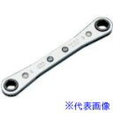■KTC 板ラチェットめがねレンチ10×12mm RM10X12(8070672)